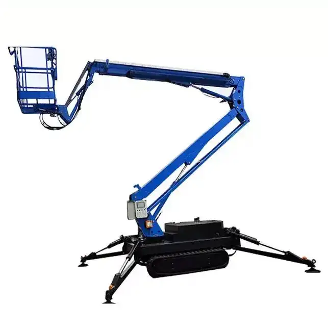 Strong  Quality 360 Spin 8-20m 250kg Towable cherry picker In Bulk