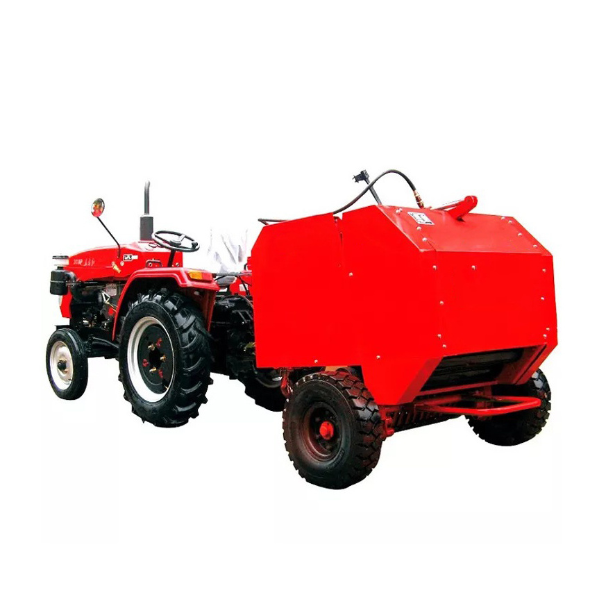 High Quality Tractor pulling operation hay baler, mini round hay baler Available For Sale At Low Price