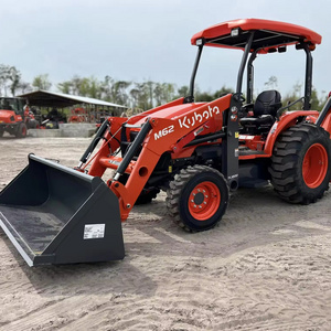 KUBOTA M62 Tractor TLB front loader and BACKHOE for sale