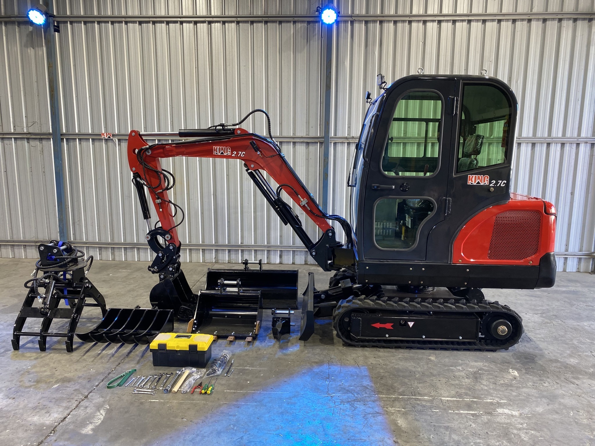 Excavator digger mini-excavator 1.5 ton 3 ton digger track hoe excavator