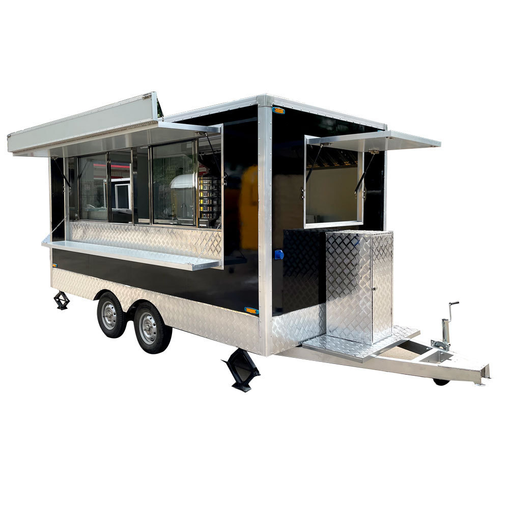 Mobile food Trailer Salon Food Truck For Sale