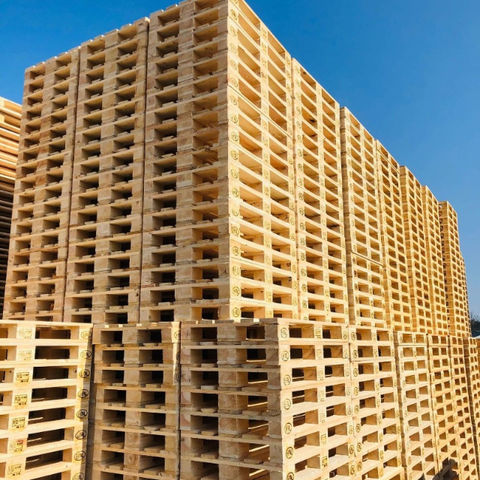 Wood Pallet Cheap Price from Europe - Wood Pallet - Wooden Pallet for Transport size 1200*1000*150mmp for sale