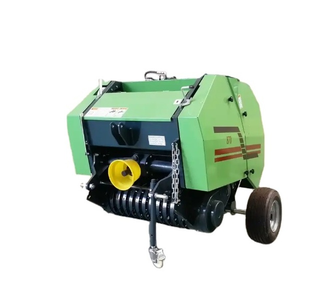 Cheap Rate Hay and Straw Baling Machine Grass Baler Mini Round Hay Baler for Sale