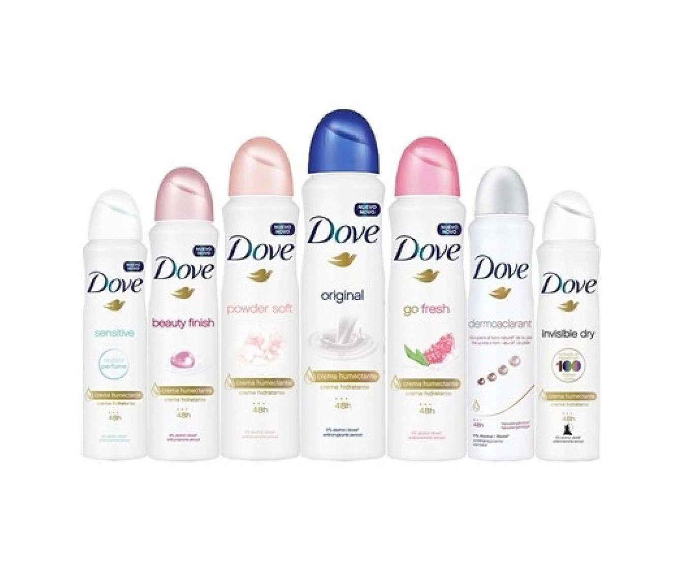 DOVE SPRAY ANTIPERSPIRANT DEODORANT 150ML