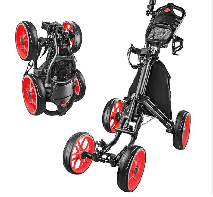 2024 Best Selling New Automatic Follow Golf Trolley Robotic Electric Golf Scooter AI Robots