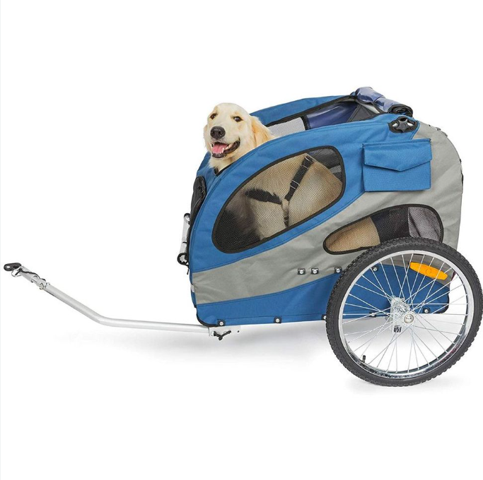 Novel Outdoor Portable Bicycle Trailer Pet Bicycle Trailer Foldable Luggage Transportation Bicycle Trailer