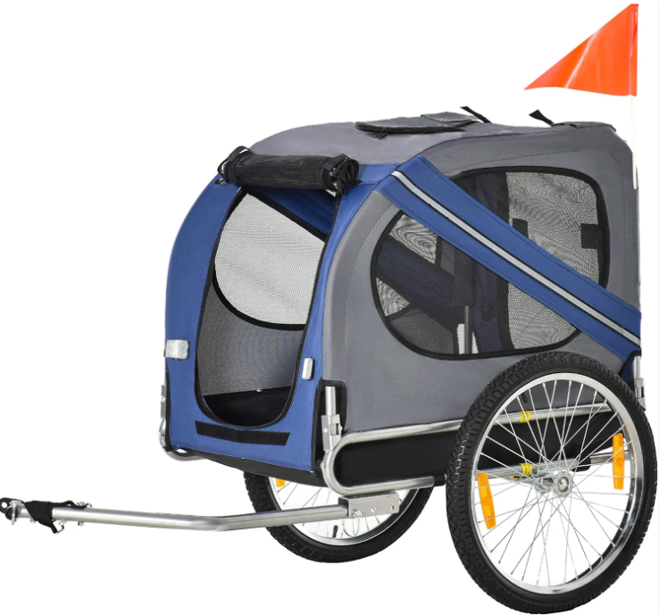 Novel Outdoor Portable Bicycle Trailer Pet Bicycle Trailer Foldable Luggage Transportation Bicycle Trailer