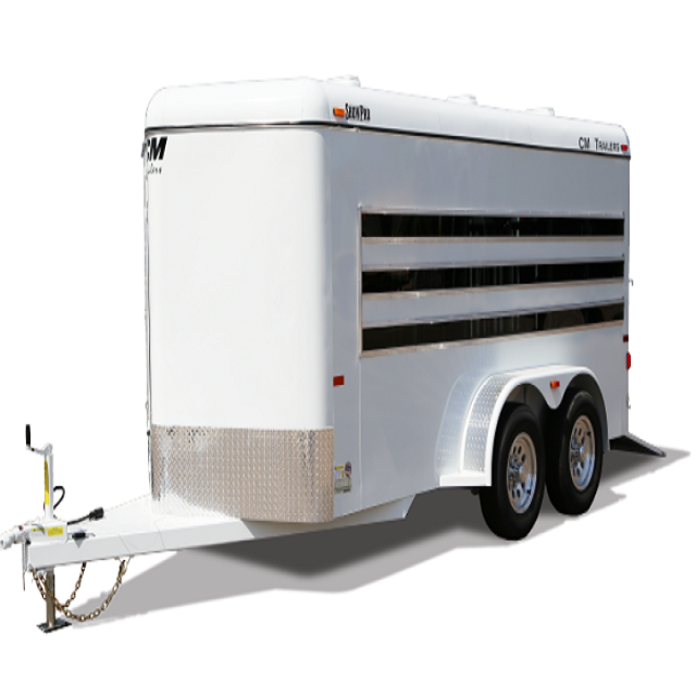 Trailer manufacturers livestock trailer animal transport cattle 2axle fence semi trailer