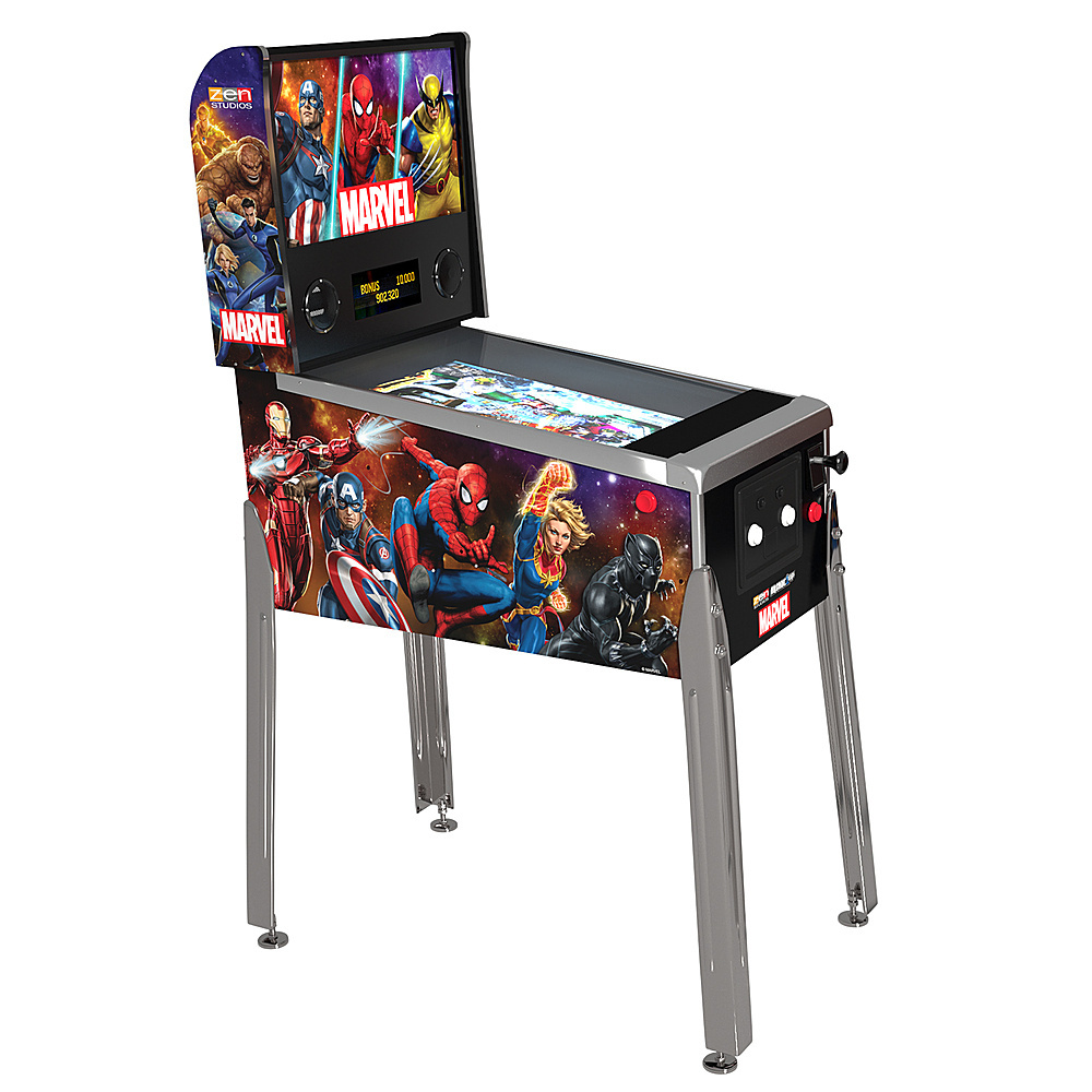 4K 49'' Screen Virtual digital Pinball game machine with force feedback, Solenoids and LED lighting old and new available