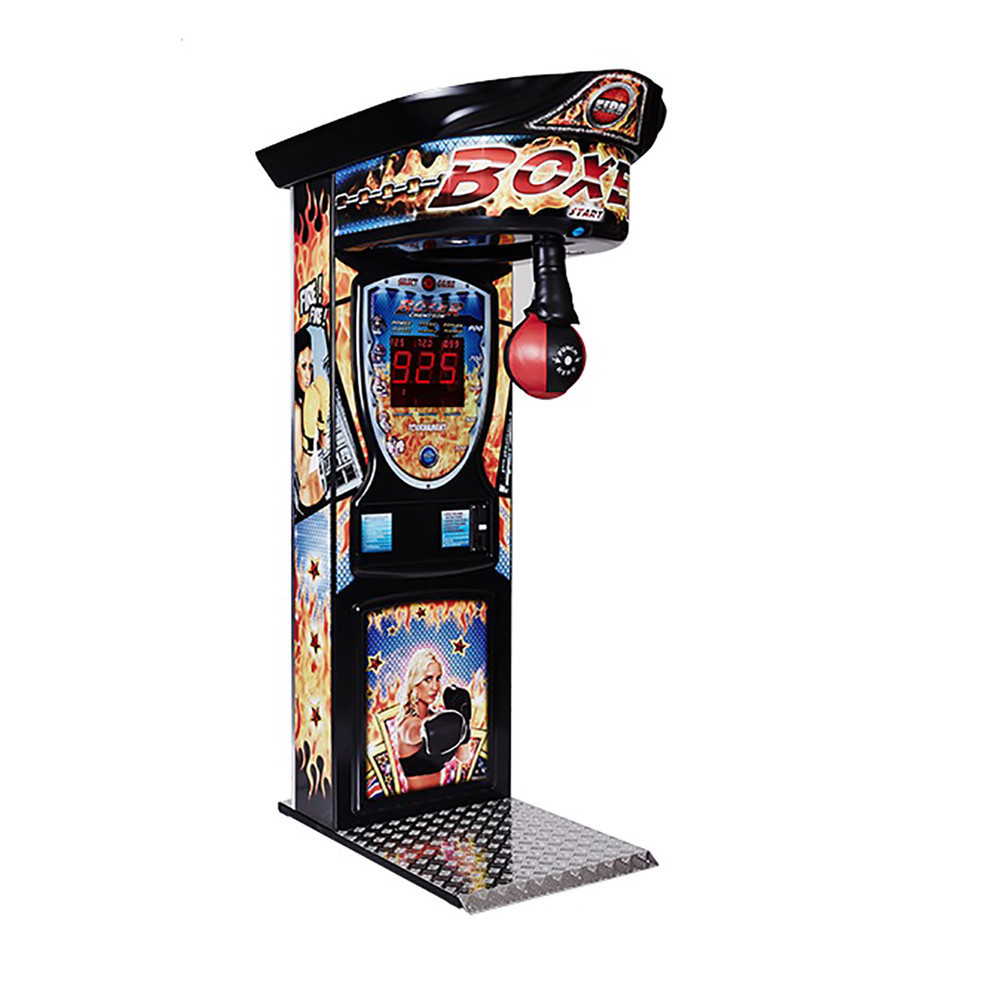 Coin Operated Game Street Amusement Park Electronic Hammer Boxing Machine Arcade Boxing Punch Machine Price For Sale