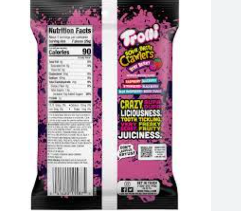 Trolli Sour Brite Crawlers Very Berry Flavor For sale wholesale prices