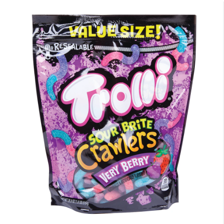 Trolli Sour Brite Crawlers Very Berry Flavor For sale wholesale prices