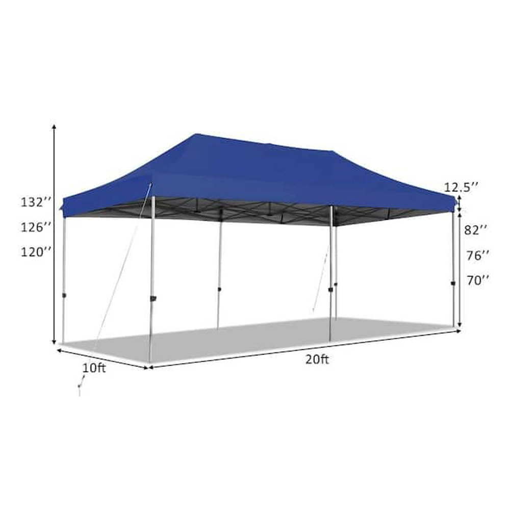 5x5 Canopy Tent Aluminum Outdoor Indoor Event PVC Pagoda Tent