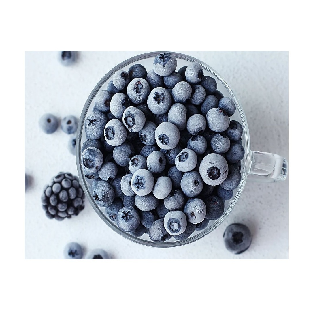 100% natural fresh deep frozen blueberry cultivated for export IQF processing berries blueberry