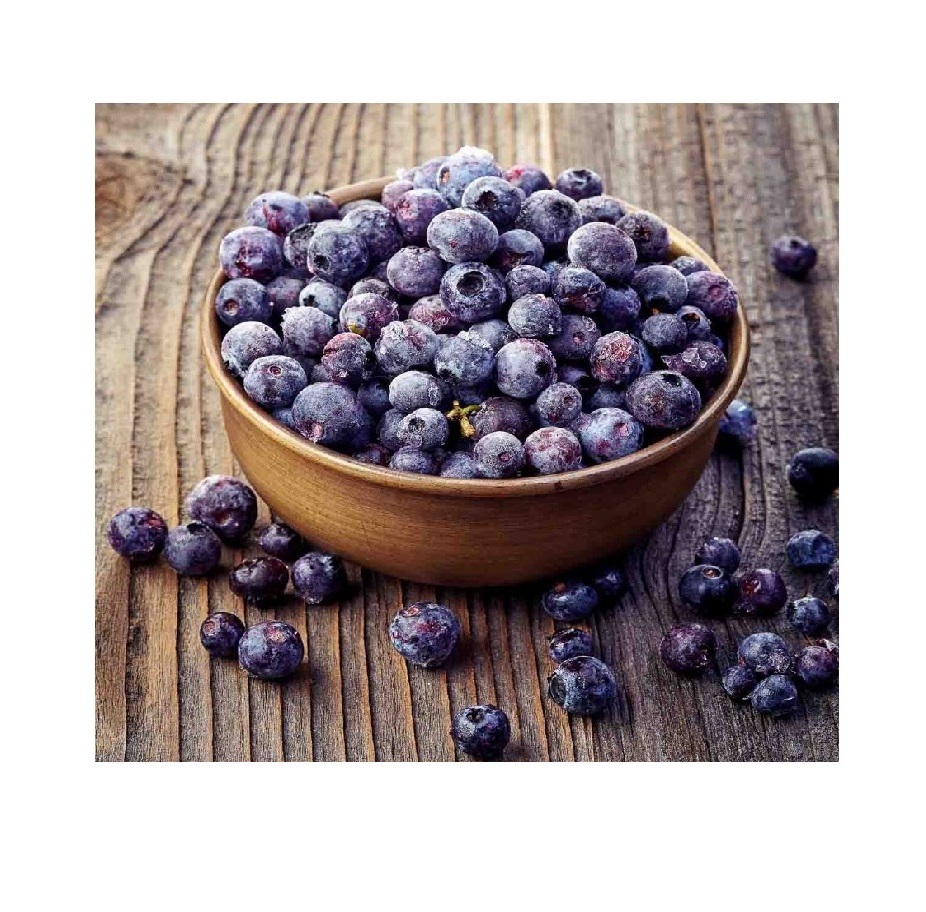 100% natural fresh deep frozen blueberry cultivated for export IQF processing berries blueberry