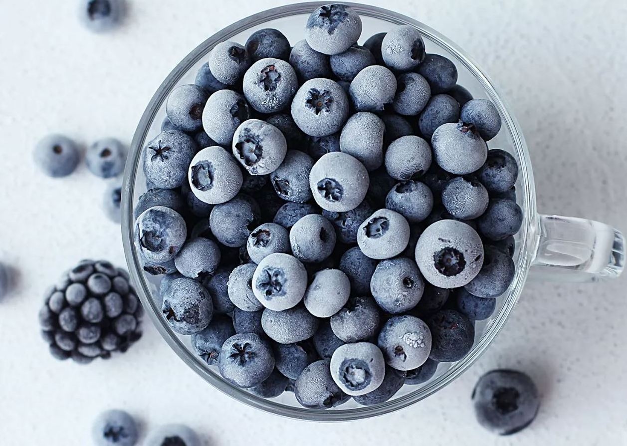 100% natural fresh deep frozen blueberry cultivated for export IQF processing berries blueberry