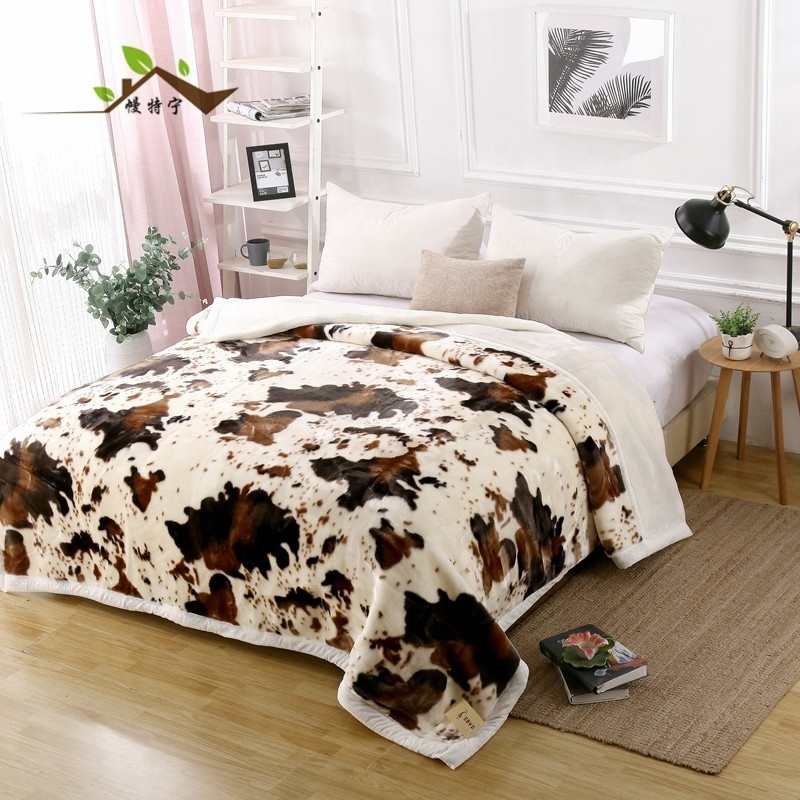 Korean Raschel Blanket Embossed Mink Blanket Super Soft Polyester Hot Wholesale 2ply Mother's Day Woven 100% Polyester ZHENGTANG