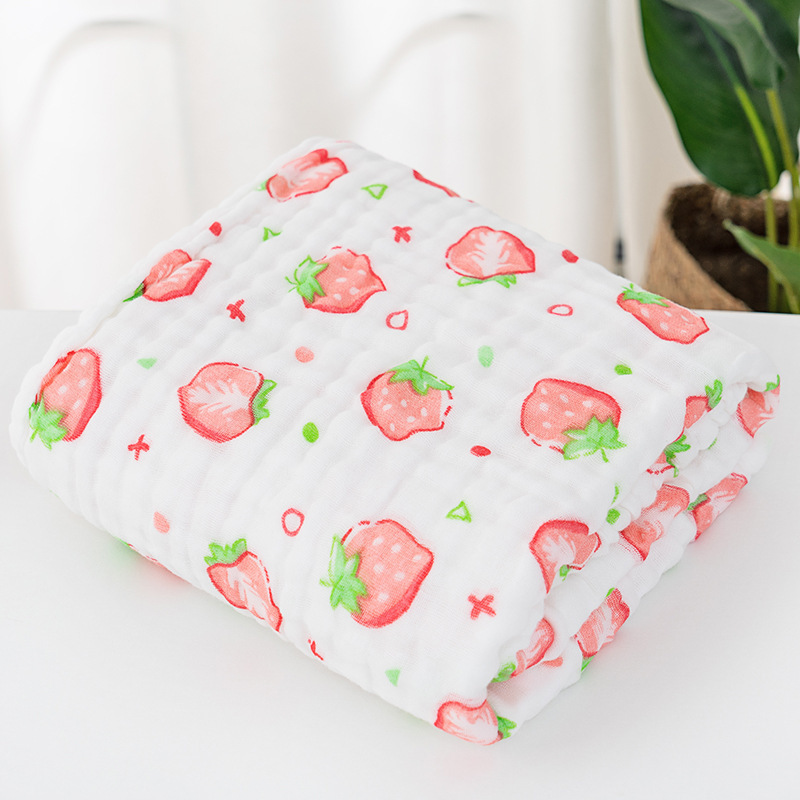 Hot sale comfortable bamboo fiber baby blanket cotton muslin swaddle blankets