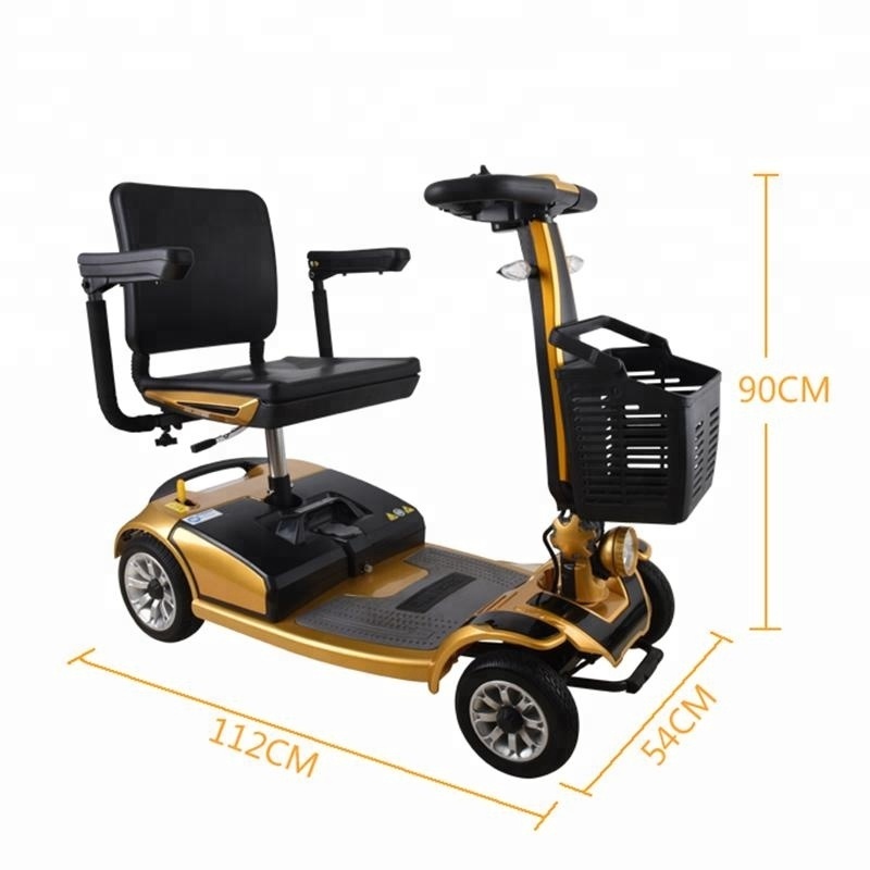 Foldable Handicapped Scooters Battery Mobility Scooter