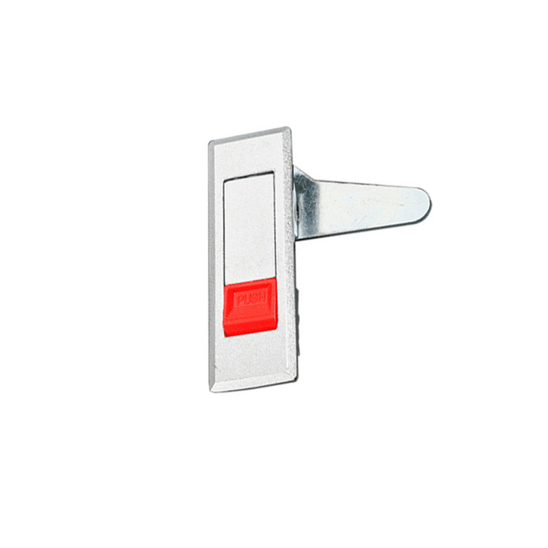 MS603-1R  MS603-1W red or white Hardware Cabinet Universal Toolbox Lock general Push Button Panel Lock with key