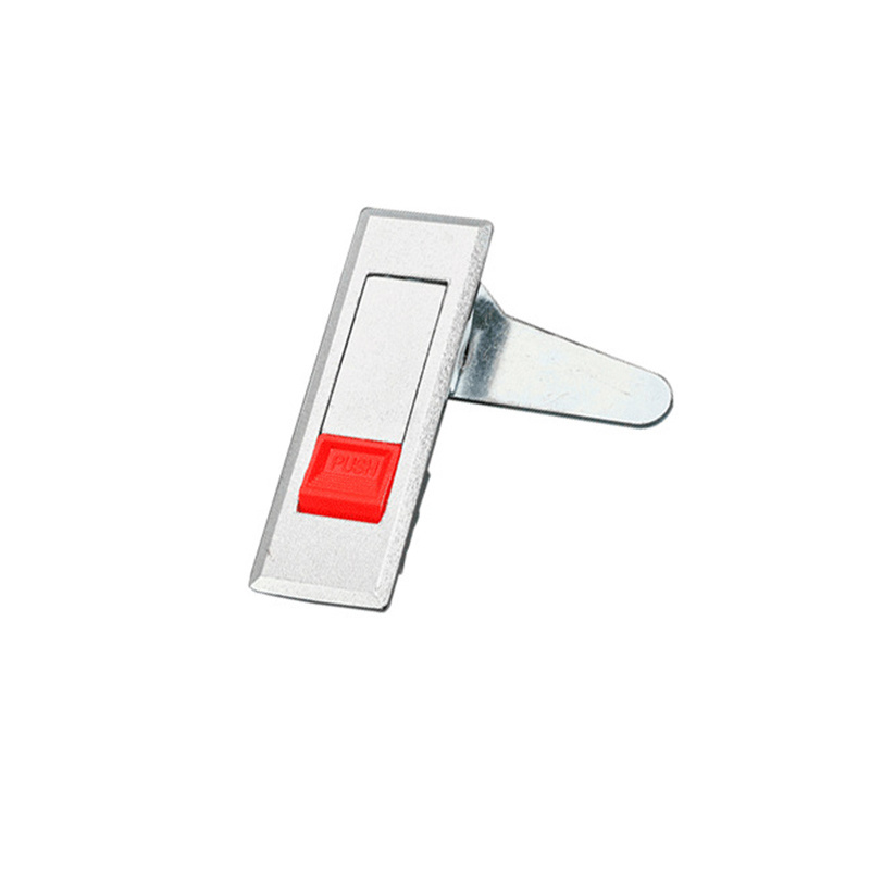 MS603-1R  MS603-1W red or white Hardware Cabinet Universal Toolbox Lock general Push Button Panel Lock with key