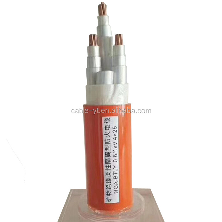 MICC MI cable BTTZ copper sheathed mineral insulated cable