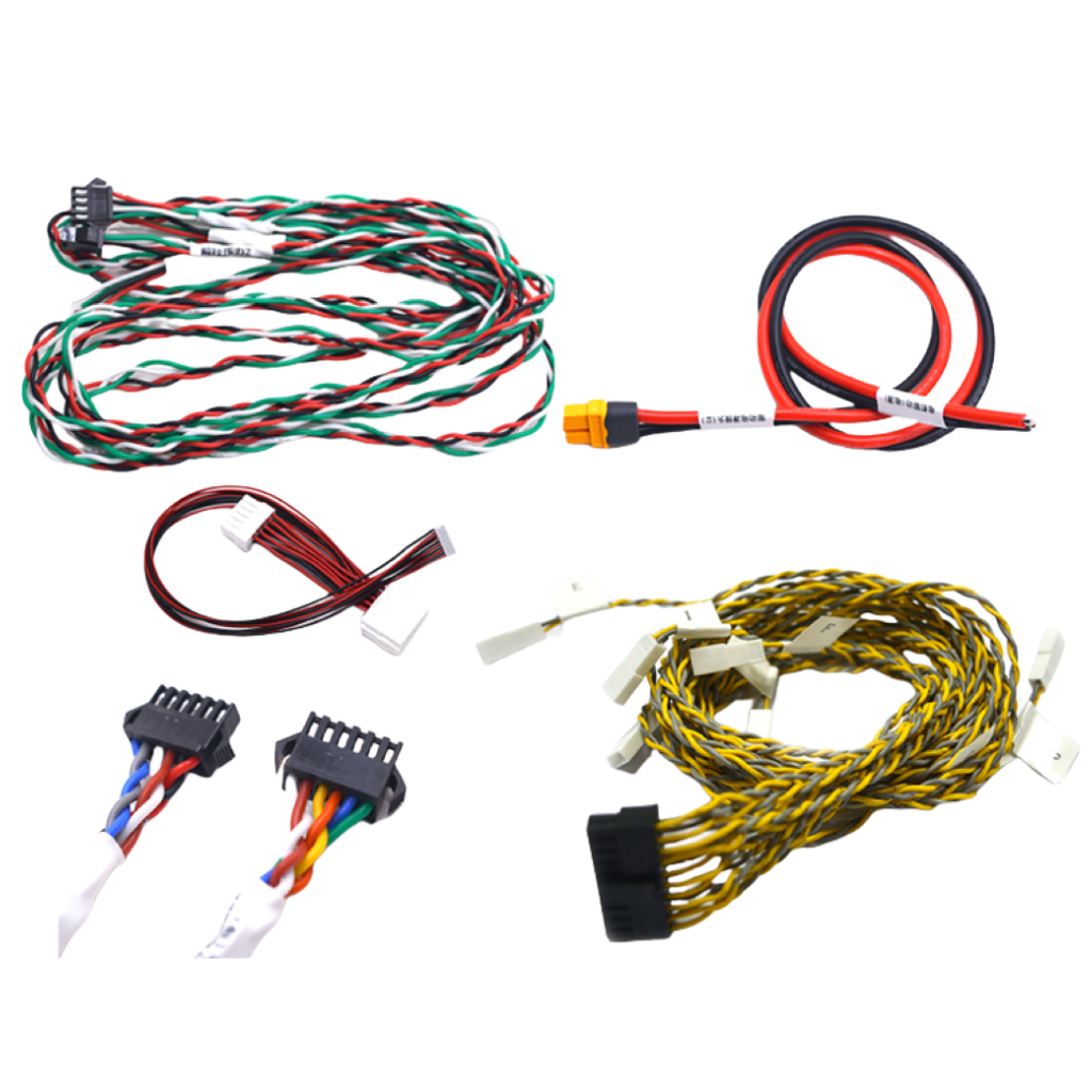 Factory manufacturing customized  all kinds of  Industrial Wire Harness Electrical Cables JST Molex TE  connector wire harness