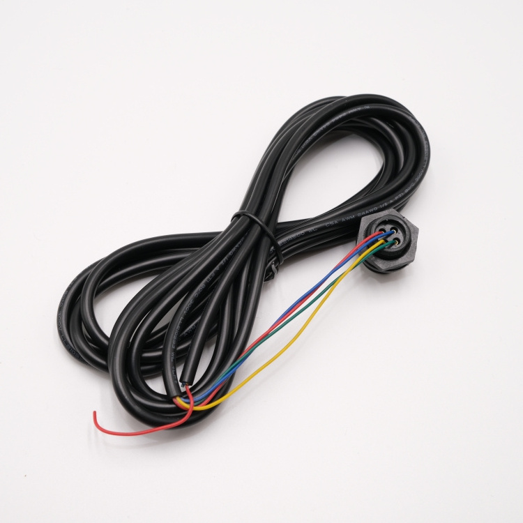 4 pin power connector Led Circular Electrical Cable Connector amphenol plastic waterproof connector wire terminal