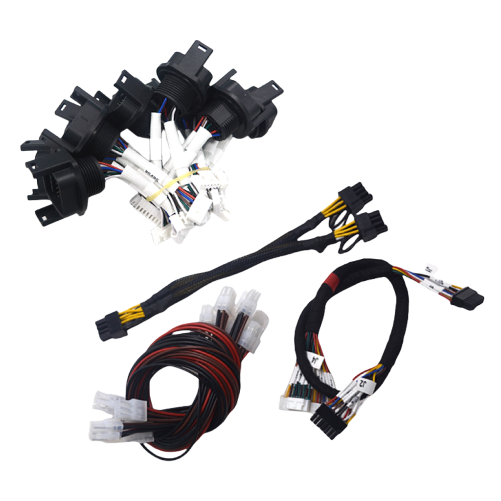 Factory manufacturing customized  all kinds of  Industrial Wire Harness Electrical Cables JST Molex TE  connector wire harness