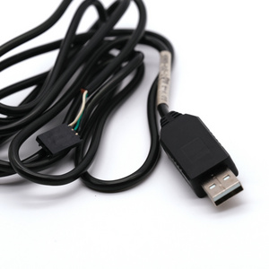 Customized USB to MX 2.54 Header USB Cable heat shrink tube wire harness