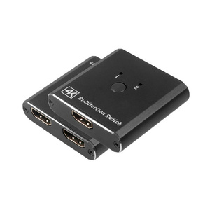 Vietnam Electrical Equipment 2x1 hdmi KVM Switch 4K@30Hz hdmi Port Switcher 2 in 1 Out for Computer Monitor Projector TV