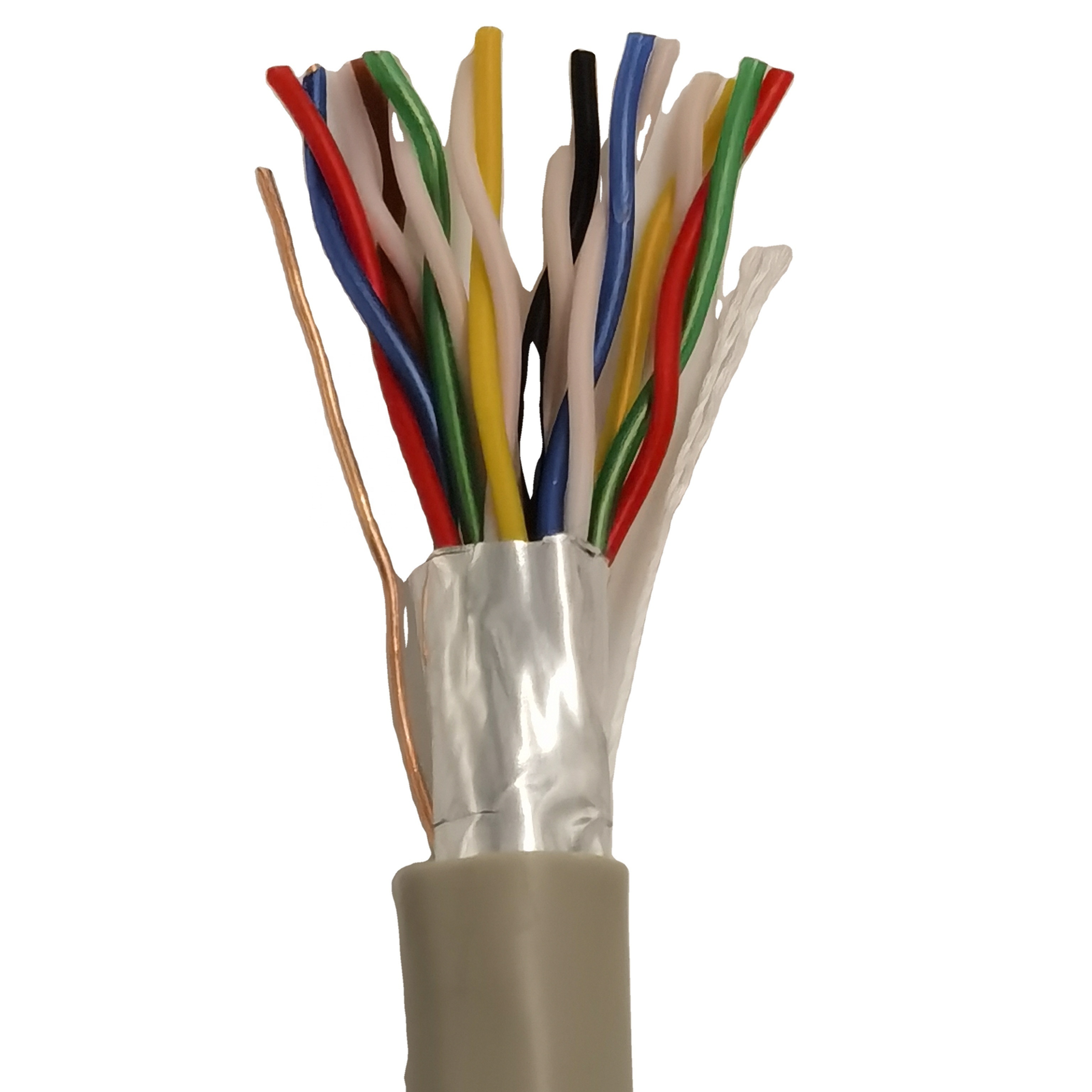 Outdoor Multipair Telephone  cable 2/ 4/ 6/8/ 10 pairs communication cable