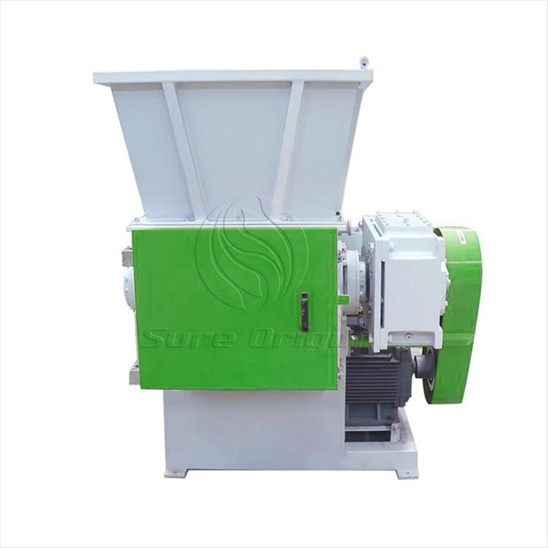 CE Approved Double Shaft Wood Pallet Plastic Industrial Paper Tire Rubber Shredder Machine