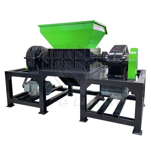 Double shaft plastic shredder for waste plastics recycle plant industrial waste plastic recycling shredder machine