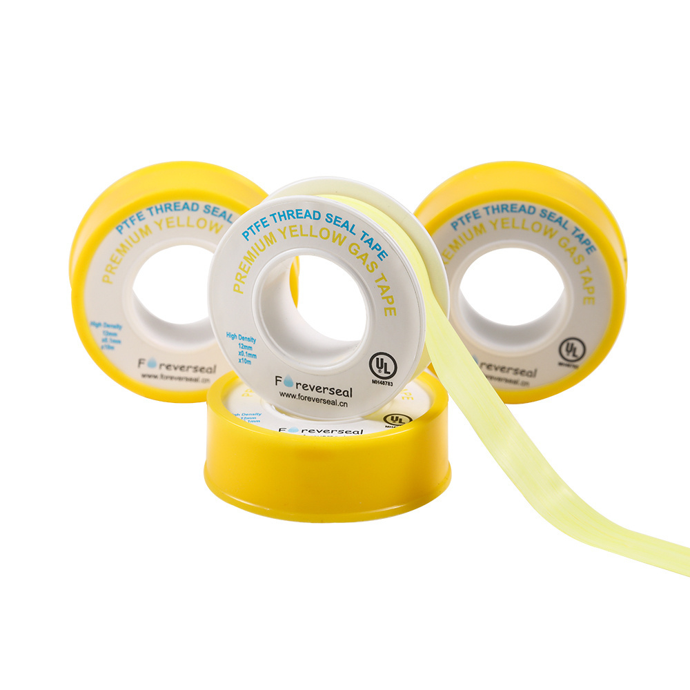 Yellow Gas Pipe Thread Sealant Tape for Propane,Natural Gas