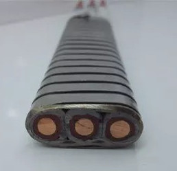 3KV 4KV 5KV MV Stranded Copper 14 Gauge Armored Armor EPDM Insulated ESP Submersible Oil Well Pump Power Cable