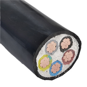 NYY 0.6/1kv Flexible 4mm 6mm2 10mm2 16mm 25mm 120mm2 Copper Swa Armoured Electrical 5 Core Power Cable