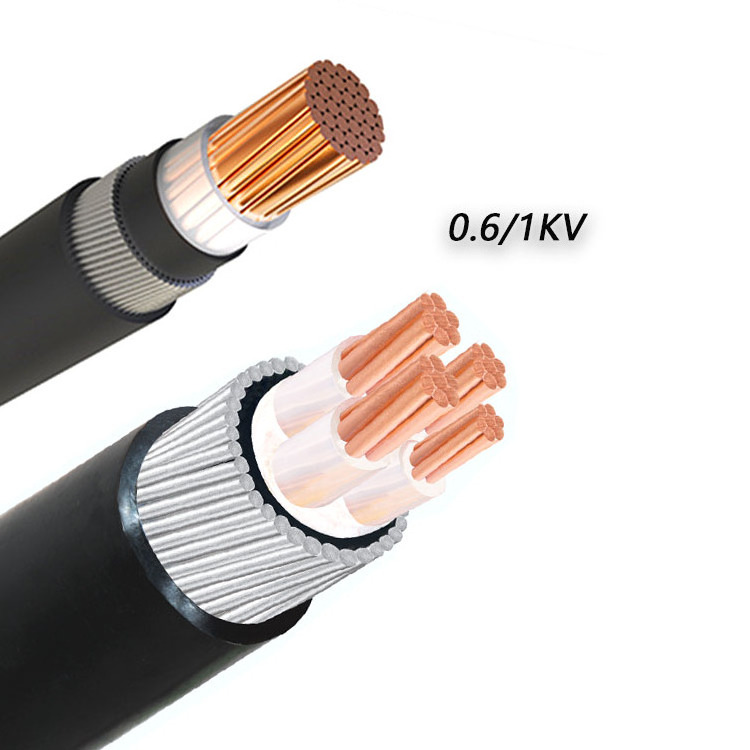 10mm 16mm 25mm 35mm 50mm 70mm 95mm 120mm 150mm 185mm 240mm 300mm XLPE Single Multi Core SWA Armoured Power Cable Cheap Price