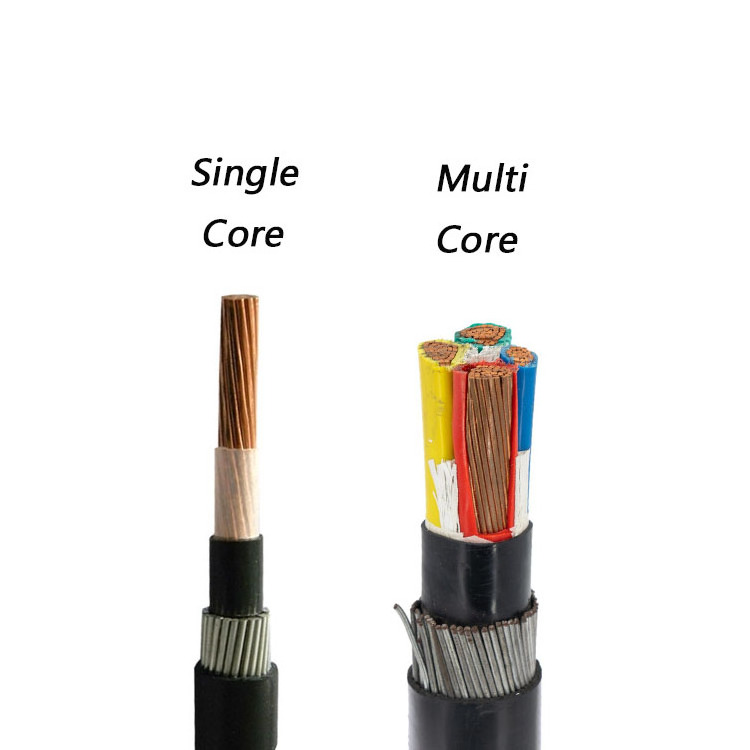 10mm 16mm 25mm 35mm 50mm 70mm 95mm 120mm 150mm 185mm 240mm 300mm XLPE Single Multi Core SWA Armoured Power Cable Cheap Price