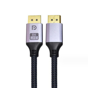 Certified Ultra Slim & Thin 8K 4K Display Port 1.4 Cable(DP Cable) Support 8K@60Hz, 4K@144Hz 32.4Gbps for Laptop,PC,Monitor