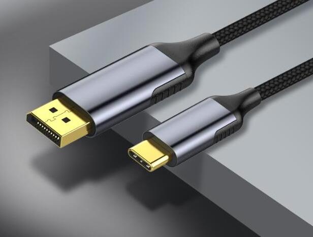 8K Bi-Directional USB C to DisplayPort Cable 6FT [HDR, 8K@60Hz, 4K@144Hz, 2K@240Hz] DP 1.4 to Type C Cable