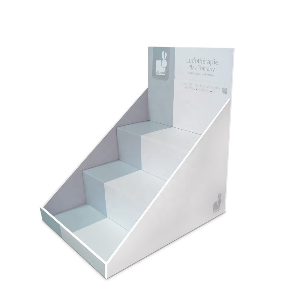 Caboal Custom Size Recyclable Shop Exhibition Pvc Foam Board Cosmetic Cardboard Display Stands Riser