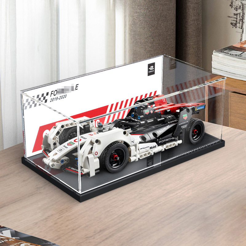 Custom Transparent Acrylic Collection For lego Technic Porsche 911 GT3 Car Model Display Box For Sale