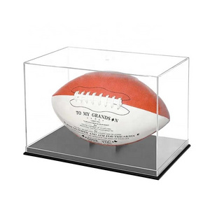 CABOAL Acrylic Baseball Holder Display Case/Plexi Cube Basketball Holder/Clear Acrylic Football Display Box