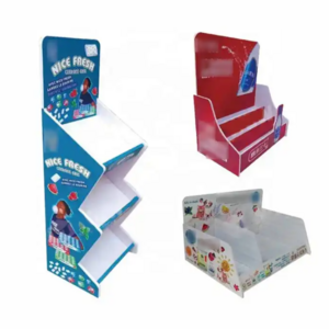 Caboal Hot Sale Custom PVC Foam/Acrylic Counter Display Stand Supermarket Promotion Display Stand Riser