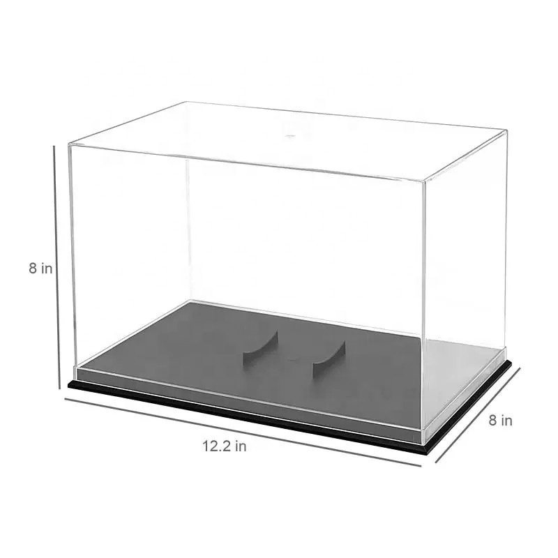 CABOAL Acrylic Baseball Holder Display Case/Plexi Cube Basketball Holder/Clear Acrylic Football Display Box