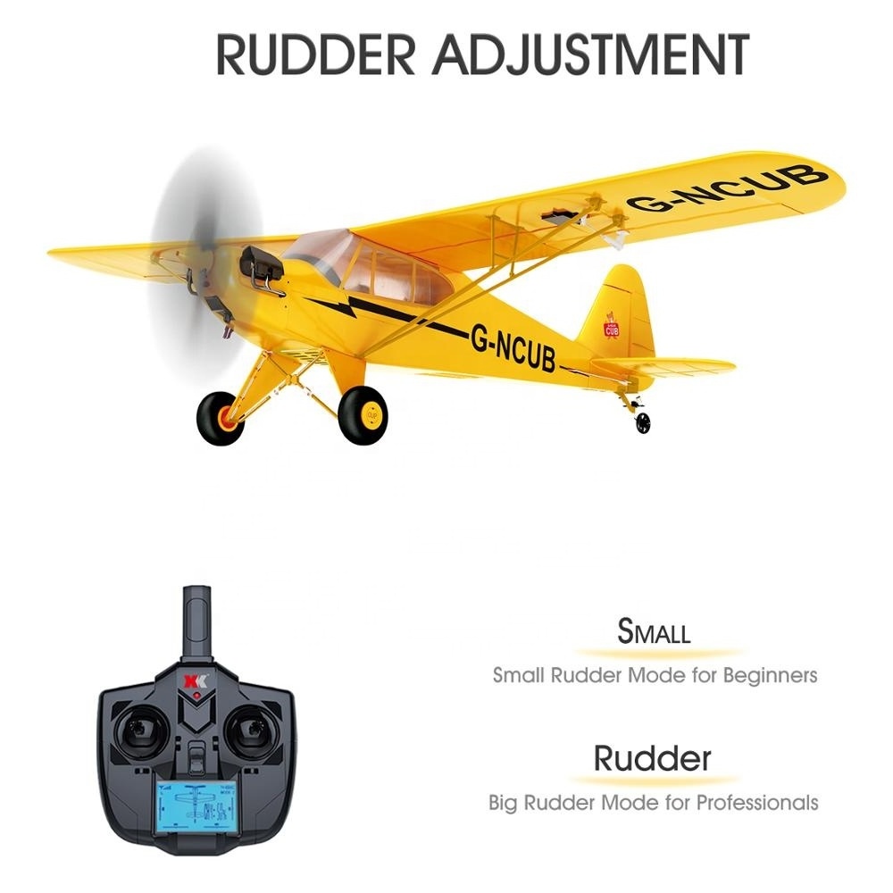 WLtoys XK A160 RC Airplane 650mm Wingspan 5 Channel Remote Control Airplane 3D/6G 1406 Brushless Motor RC Airplane for Kid Adult