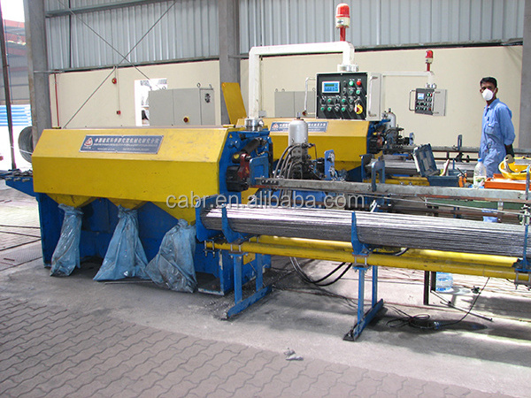 Automatic Coil steel Wire Straightener and cutter steel bar straightening and cutting machine