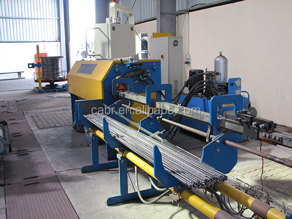 Automatic Coil steel Wire Straightener and cutter steel bar straightening and cutting machine