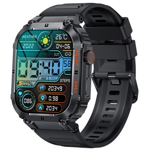 K57pro factory Smart Watch for Men Calling Outdoor 1.96" HD Screen Fitness Tracker Watch  iPhone  IP67 Smart watch